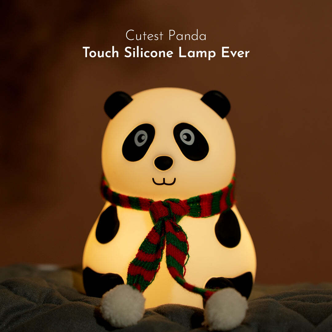 Panda Touch Silicone Lamp
